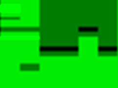 viewer watches a retro blue film clip from early 2017