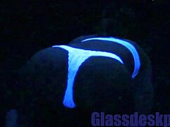 wanna see scarlett johnson cry from rough blacklight creampie spying? 