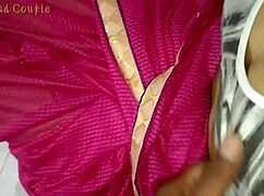 village auntie's hairy pussy fucked hard then cum on tits