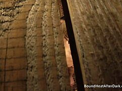 voyeur catches lesbian slave fingering to madame's show