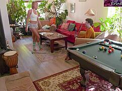 stepsisters skip chores to hang out with stepbrother instead