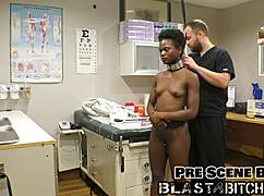 rina arems blasts cum all over her face in nurse domination pov backstage hospital fuck