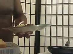 llamasr cooks up late night kitchen fun with bananas