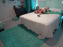 Naughty stepmom catches peeping stepson gives xxx-mas blowjob handjob titjob takes facial cumshot