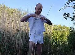 Stripped Naked In Public For Humiliating Slave Walk Of Shame!