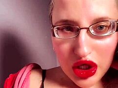 craving my perfect red lips for your goon session findom slave?