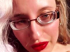 craving my perfect red lips for your goon session findom slave?