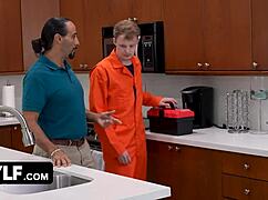 imagine frozen housewife charli phoenix bent over for creampie pounding