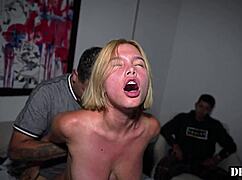 caught ex sneaking around with stepbrother and watched