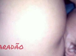 hairy puta orgasms during intense group pounding