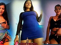 Baa Baro Rasika Strips Teasingly Ripping Clothes Off As Indian Student Model