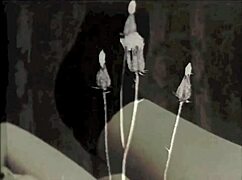 secret vintage granny spreads hairy fanny for retro blowjob and fuck