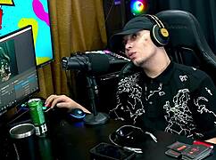 victoria camargo shows up in sexy outfit, strips everything off, ruans got so much tesao - podcast pupum no barraco