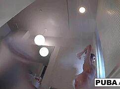 christiana glitters her wet shower curves 🚿💦✨