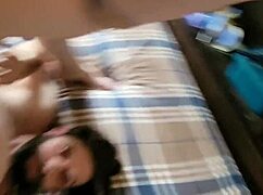 whoa this short-haired bbw gives the slowest handjob ending in huge cumshot and golden shower