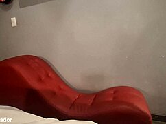 My buddy's sexy latina housewife bends over doggy style for me in the hotel room