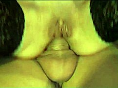 she slips into hot lingerie while he slides his big cock right into her ass