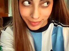 argentina beats australia but this skinny teen takes creampie doggystyle