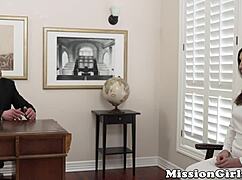 SHY MORMON TEEN FINGERS WET PUSSY FOR THE WATCHING ELDER!