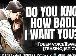 Boyfriend moans while eating your pussy for dinner roleplay