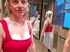 Cheating with best friend's muscular husband blowjob to hardcore pool fuck