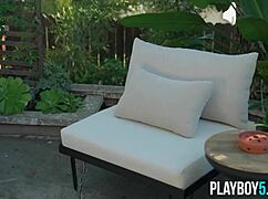 Maya Kendrick Reveals Perfect Hairy Pussy with Big Redhead Boobs