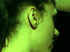 scarlet the slave sucks cock hard while bound spanked in bdsm dungeon