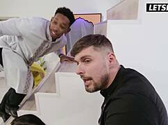 Desi sluts go crazy swapping partners in steamy dorm foursome uh oh cum everywhere