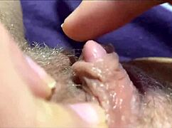 Watch big clit throb and pulse in extreme closeup orgasm