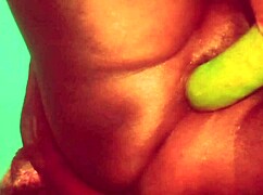 ever wonder why this chubby asian village slut shoves brinjal deep in her wet shaved pussy before monster cock facial cumshot