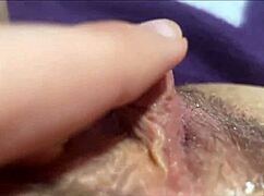 Watch big clit throb and pulse in extreme closeup orgasm