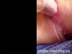 Sweden Teen Screams in Solo Masturbation Frenzy