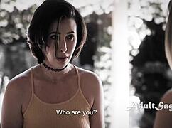 She receives her only inheritance as stepmom's devoted companion in intimate bedroom encounters