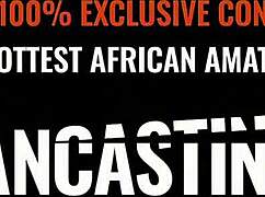 Black model tight pussy pounded rough big cock fake casting