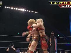 syuri battles giulia for world of stardom championship in dream queendom 2022