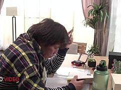 intense asian reika kashiwakura nasty rough japanese blowjob passion dripping wet