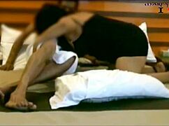 Stepmom in lingerie divorces to finally deepthroat son's monster cock doggystyle