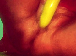 ever wonder why this chubby asian village slut shoves brinjal deep in her wet shaved pussy before monster cock facial cumshot