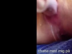 Sweden Teen Screams in Solo Masturbation Frenzy