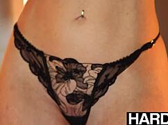 Fiery redhead MILF Sophia Locke strips slow then gets relentlessly fucked