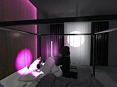 plague doctor fucks sleeping slut patient creampie while boyfriend sleeps