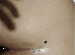 latina with huge tits dances then takes first anal toy in bedroom