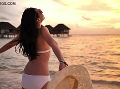 relaxing bikini babes lounge country style