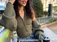 curly tinder slut let me wreck her fat ass and tits any way!!