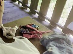 What If a Peruvian Redhead Swallows Stranger Cum in the Jungle?!