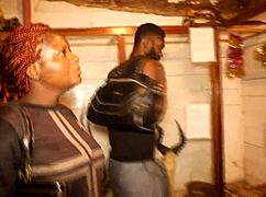 i cant believe this ebony wife gets fucked by her colleague right in front of hubby then he takes hubby too