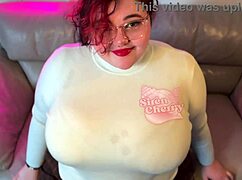 cheating bbw milf stuffs big ass with 15-inch anal