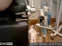 I BECOME doctor-tampa to give curly-haired latina FRESHMAN jasmine rose her mandatory hitachi ORGASM in hospital