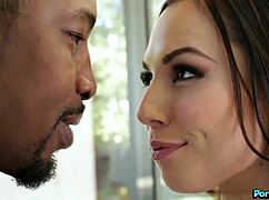 Hot Aidra Fox Takes Intense BBC Pounding Bent Over From Black Boss And Subordinate