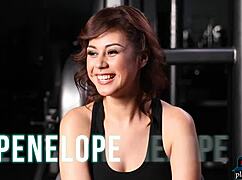 Three hot fitness teens twerk their big asses in steamy dance class session